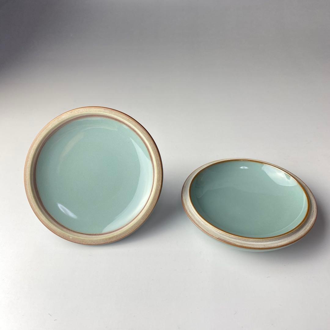 三代 諏訪蘇山 干支「午」 青瓷香合 青磁 茶道具