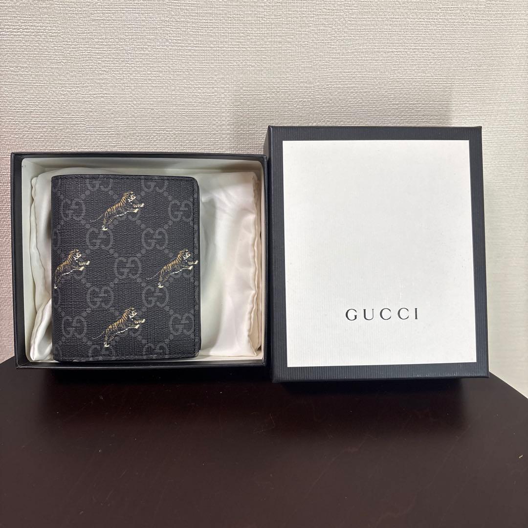 GUCCI グッチ GGスプリーム タイガー 虎　財布