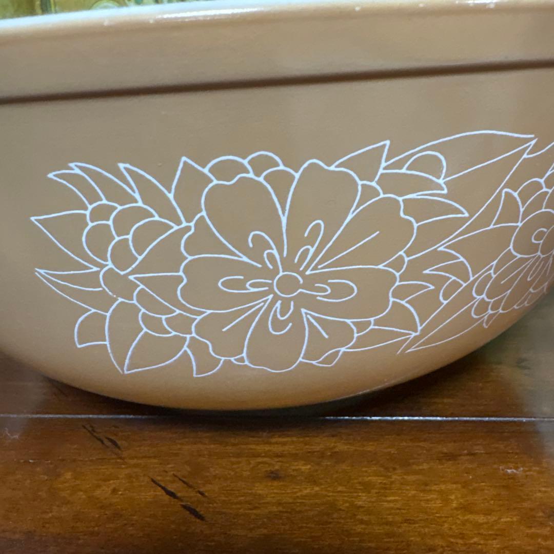 【4点セット】パイレックス ウッドランド ミキシングボウル