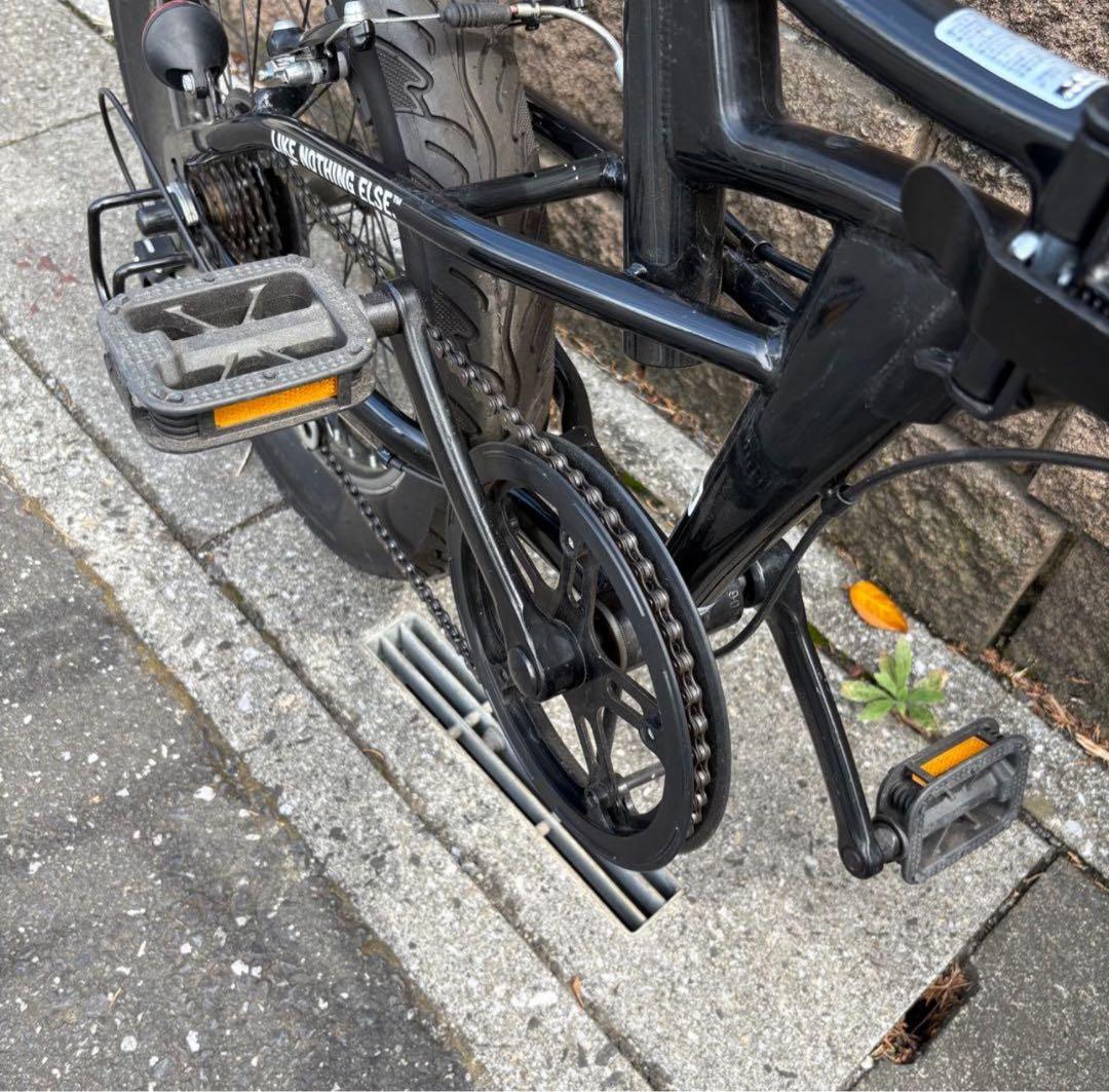 HUMMER 折りたたみ自転車 ブラック