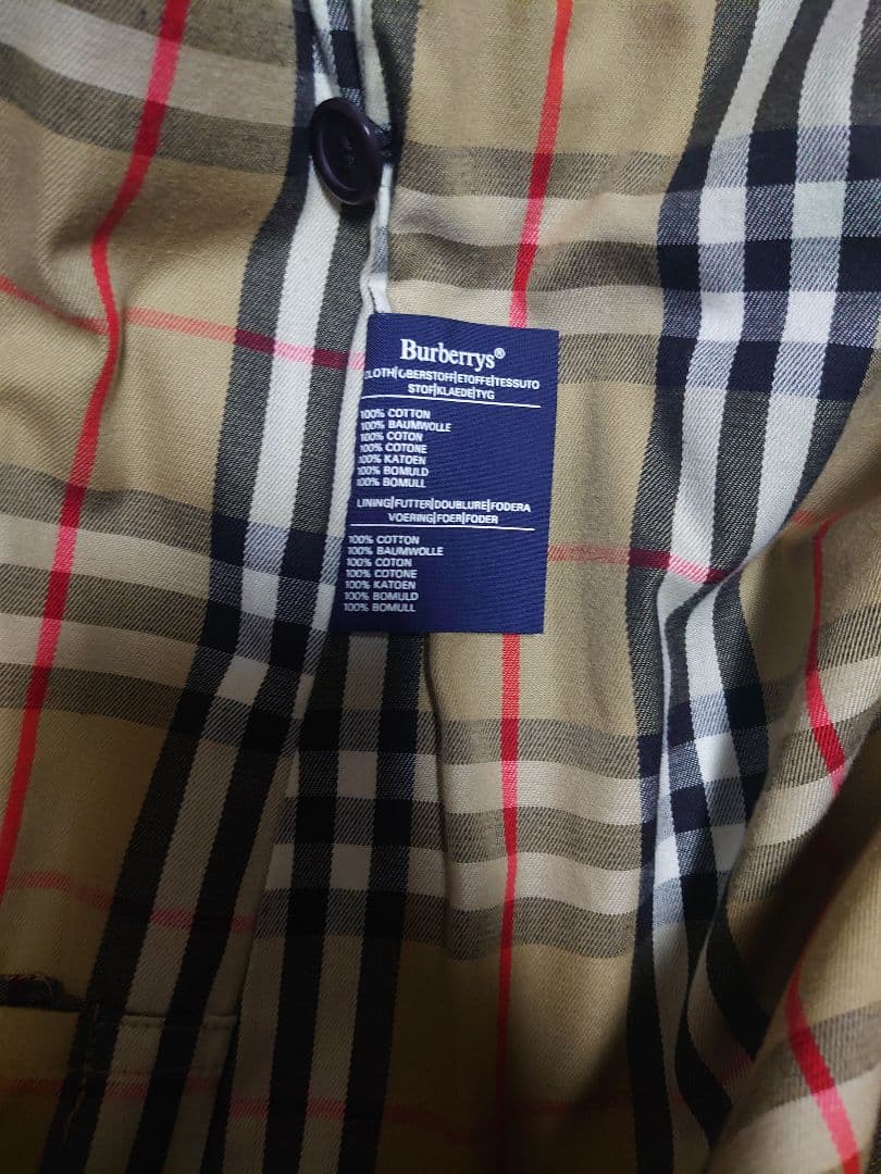 レア80’s 英国製 BURBERRYS トレンチコート　trench21一枚袖
