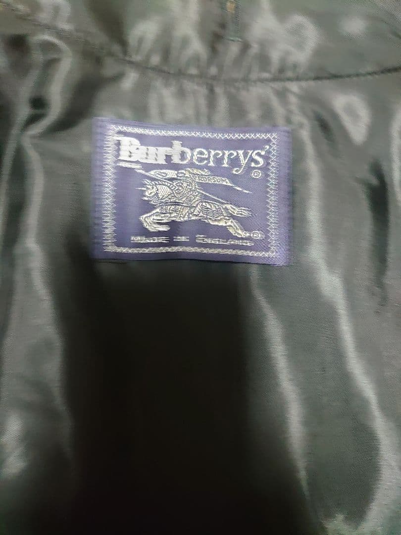 レア80’s 英国製 BURBERRYS トレンチコート　trench21一枚袖