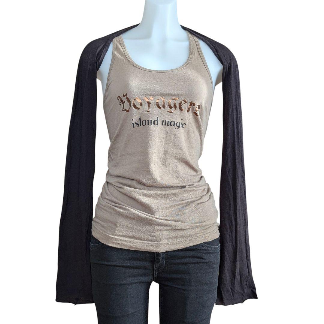 LGB ALPHA TUBE ロングスリーブ アームポレロ ブラック