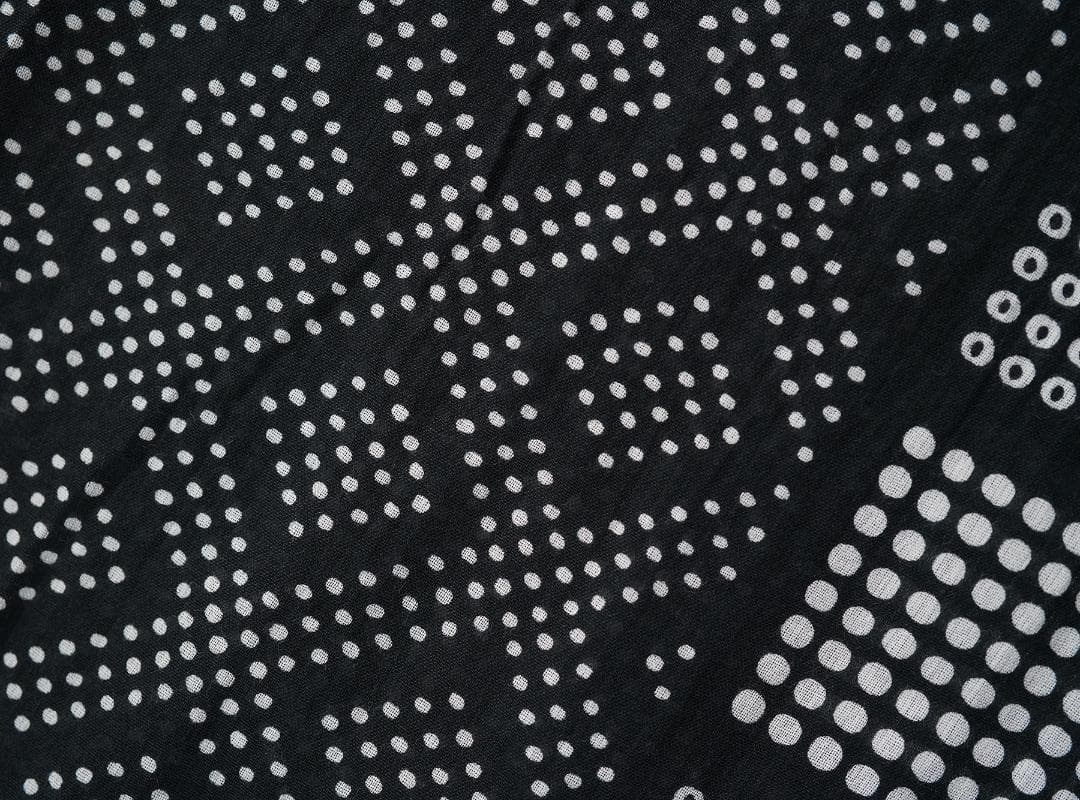 タグ付き インド製 RRL ドット柄 バンダナ ストール コットン インド綿