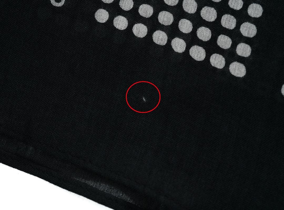 タグ付き インド製 RRL ドット柄 バンダナ ストール コットン インド綿