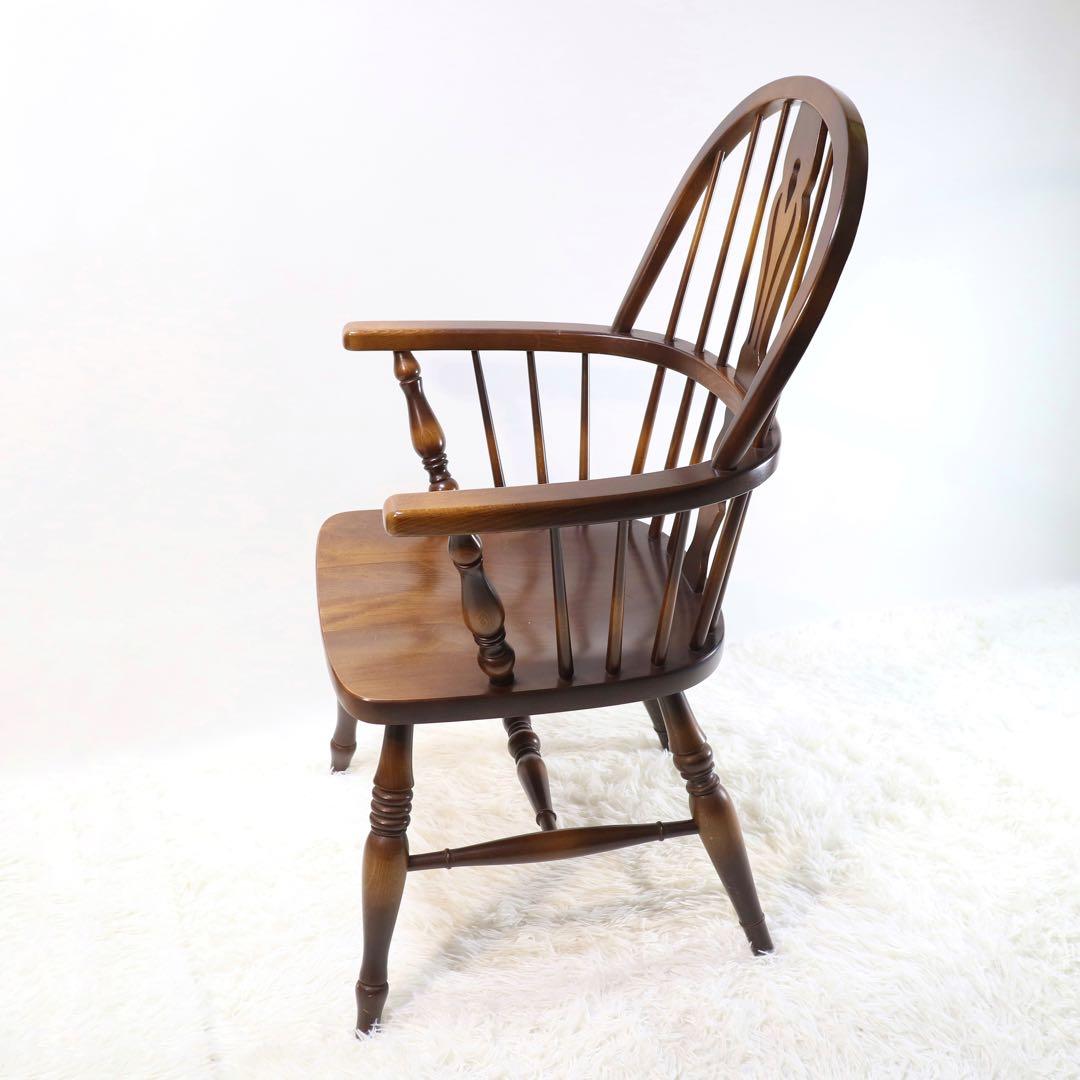 飛騨産業 ウィンザーアームチェア キツツキ フィドルバック ウィンザー チェア