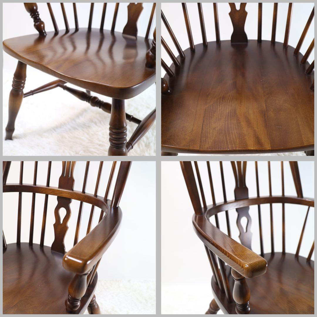 飛騨産業 ウィンザーアームチェア キツツキ フィドルバック ウィンザー チェア