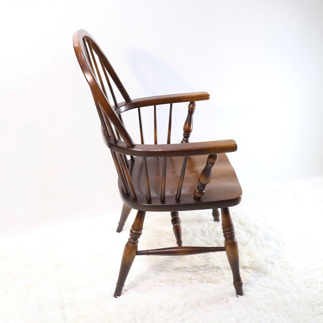 飛騨産業 ウィンザーアームチェア キツツキ フィドルバック ウィンザー チェア