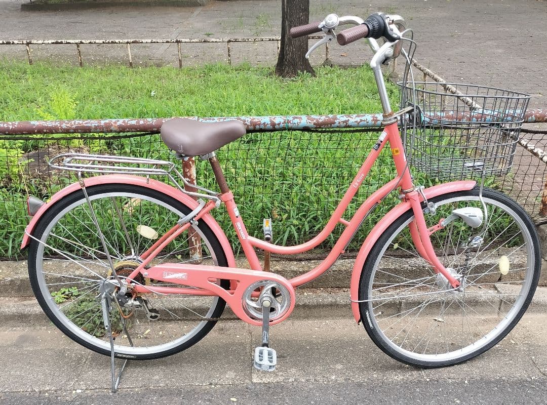 最終お値引き♥【直接お取引限定】26インチ オートライト・ギヤ付自転車