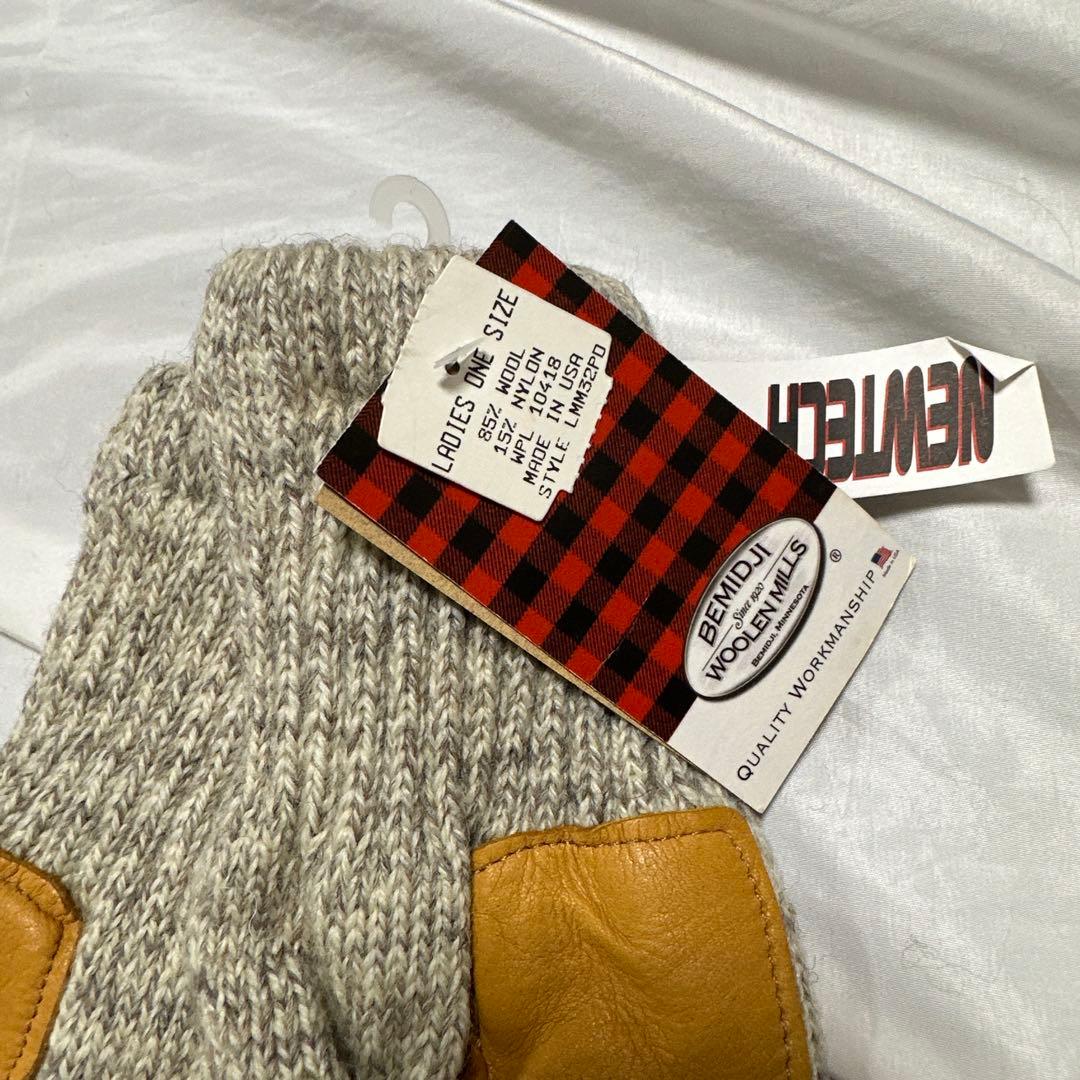 新品　BEMIDJI WOOLEN MILLS ベミジ ウーレンミルズ　グレー