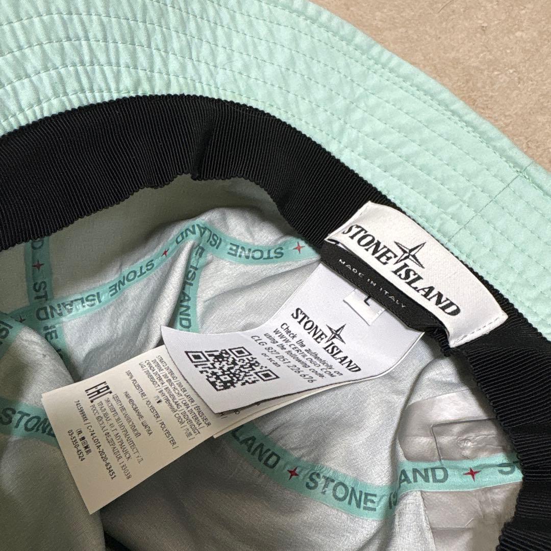 美品　ストーンアイランド　帽子　ハット　L
