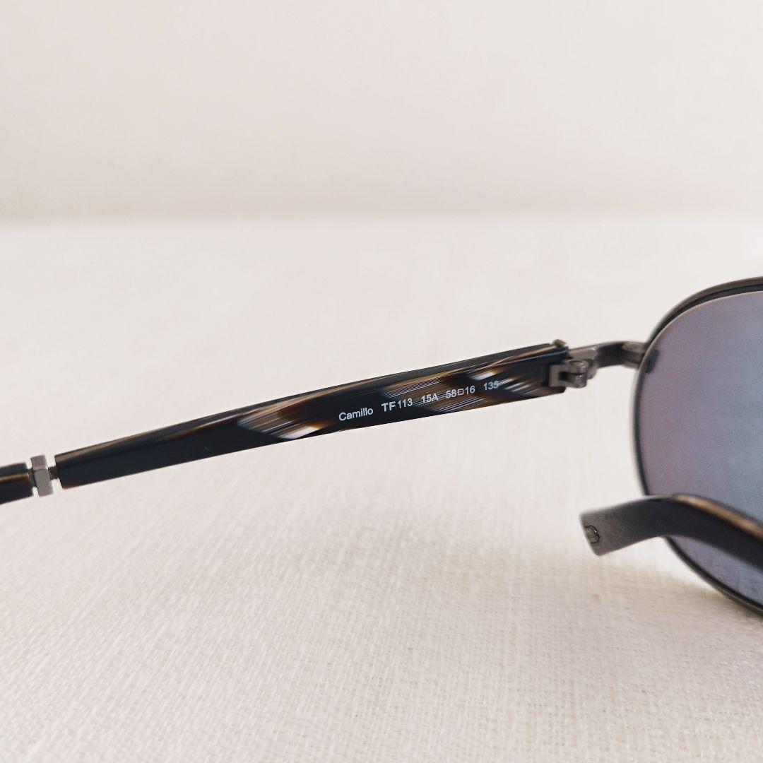 トムフォード　Camillo TF113　サングラス　ティアドロップ　フルリム