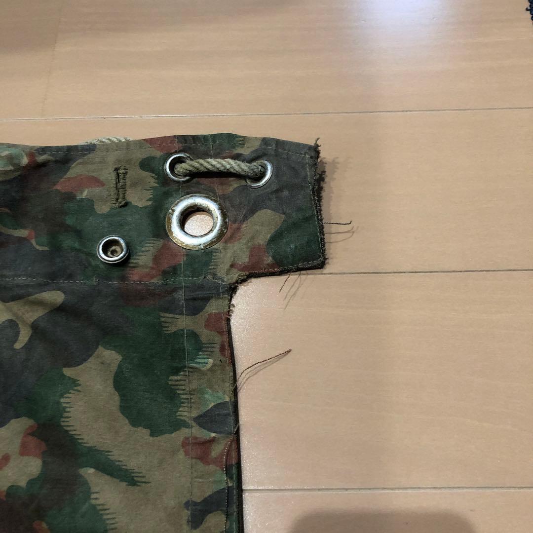 スイス　軍幕　アルペンカモ １枚　usd