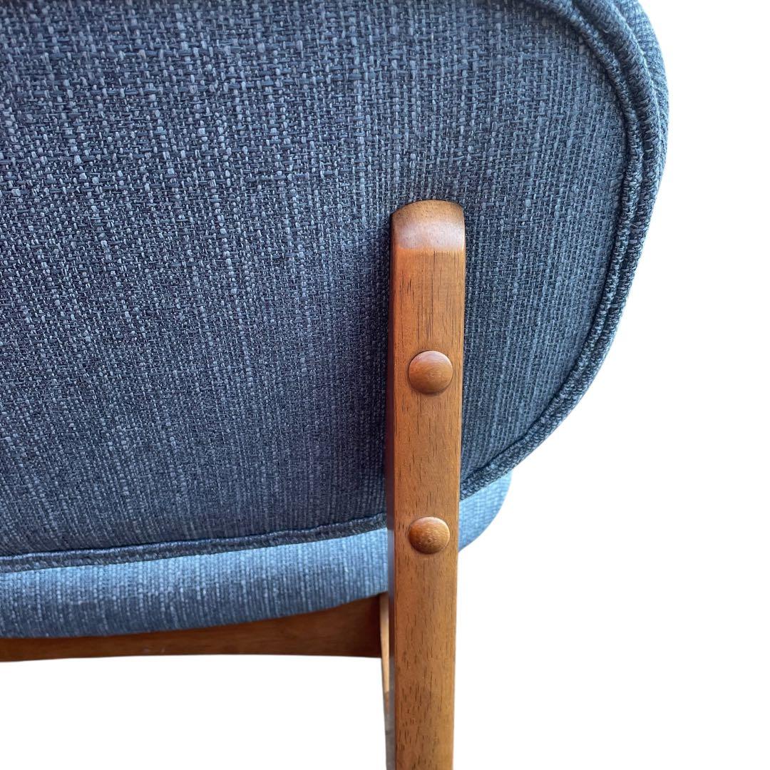 美品　リビングダイニング　1人用チェア　リラックスワイド　ニトリ　Nフィールド