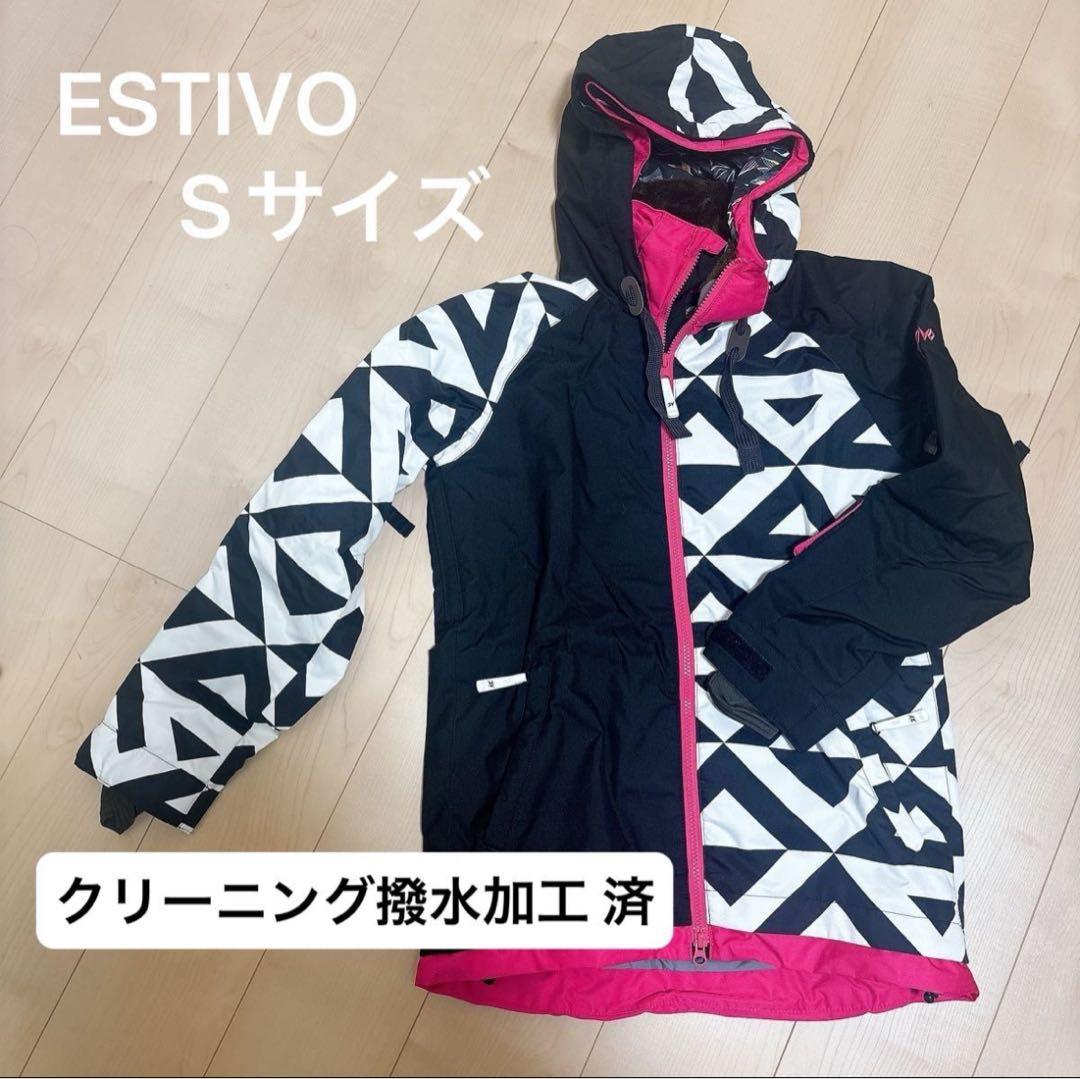 【美品】エスティボ　スノーボードジャケットウェア　レディース　S