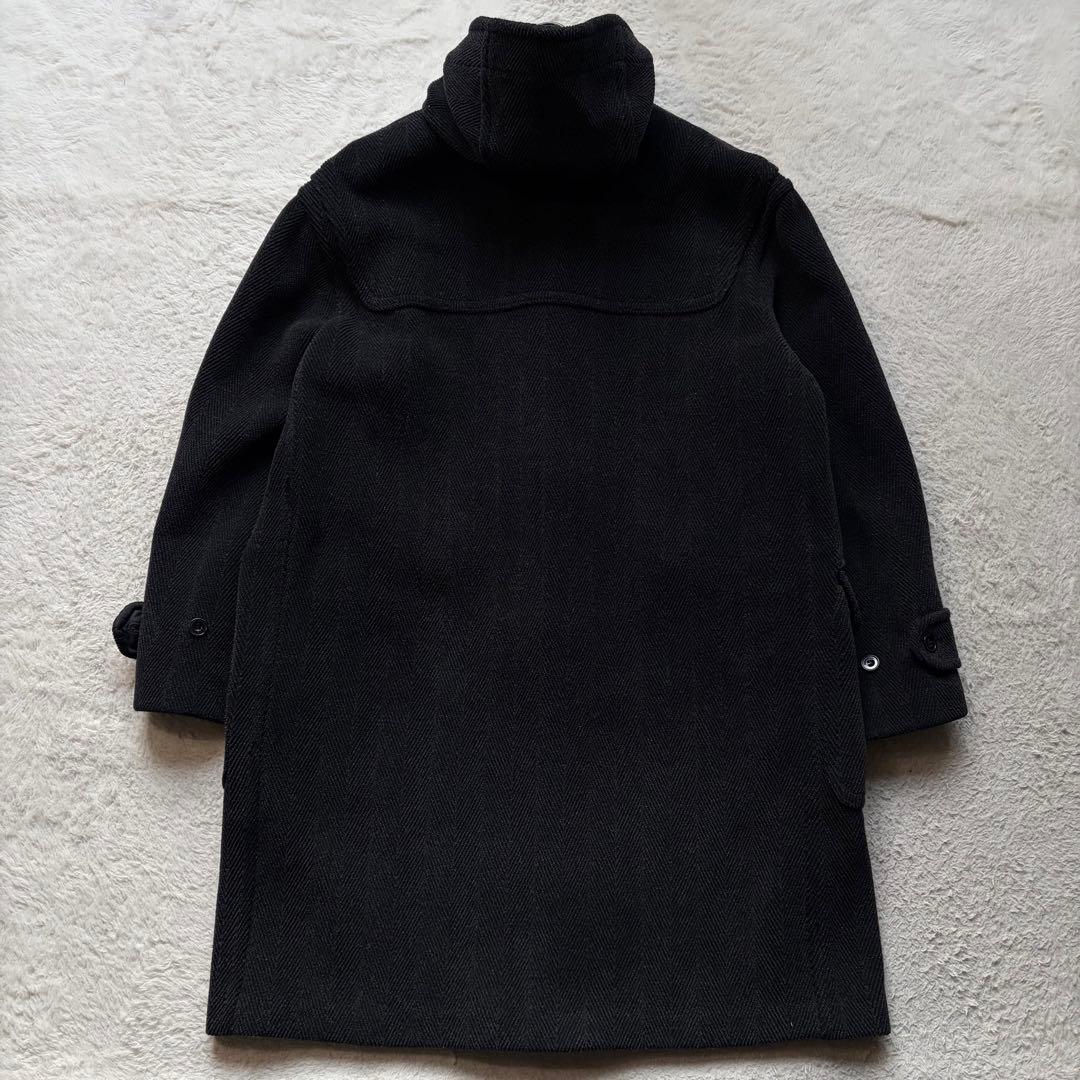 美品✨グローバーオール ダッフルコート キングストン ヘリンボーン グレー XL