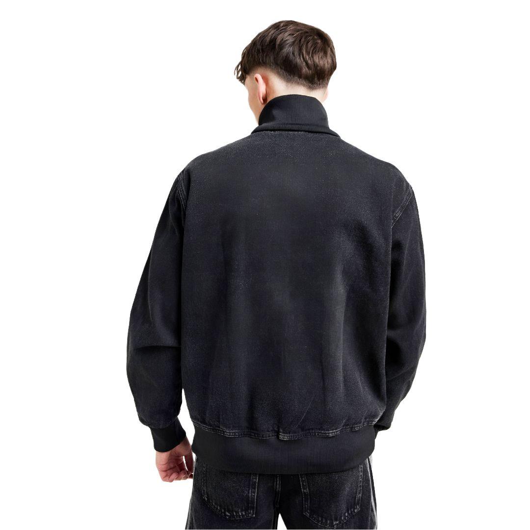 新品デニム上下★ファイヤーバードトラックジャケット★ジーンズ★黒5XL/38