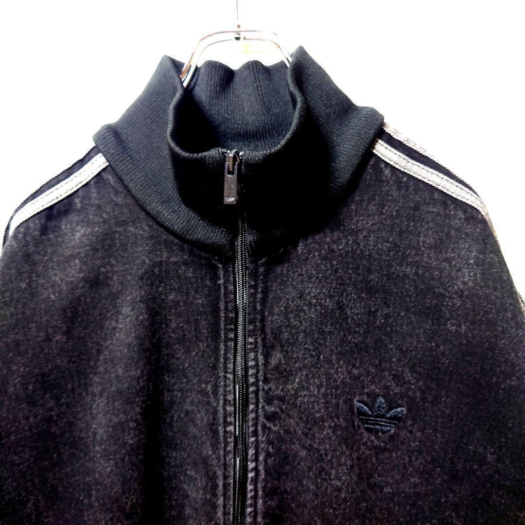 新品デニム上下★ファイヤーバードトラックジャケット★ジーンズ★黒5XL/38