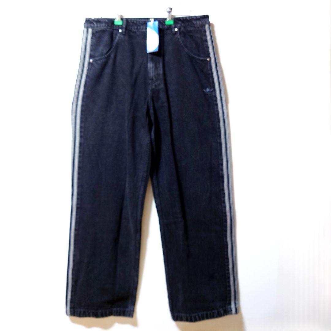 新品デニム上下★ファイヤーバードトラックジャケット★ジーンズ★黒5XL/38