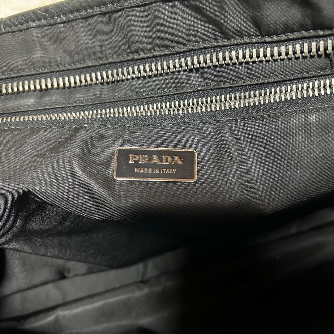 プラダ ビジネスバック ナイロン 三角ロゴ ブラック 黒 レディース メンズ