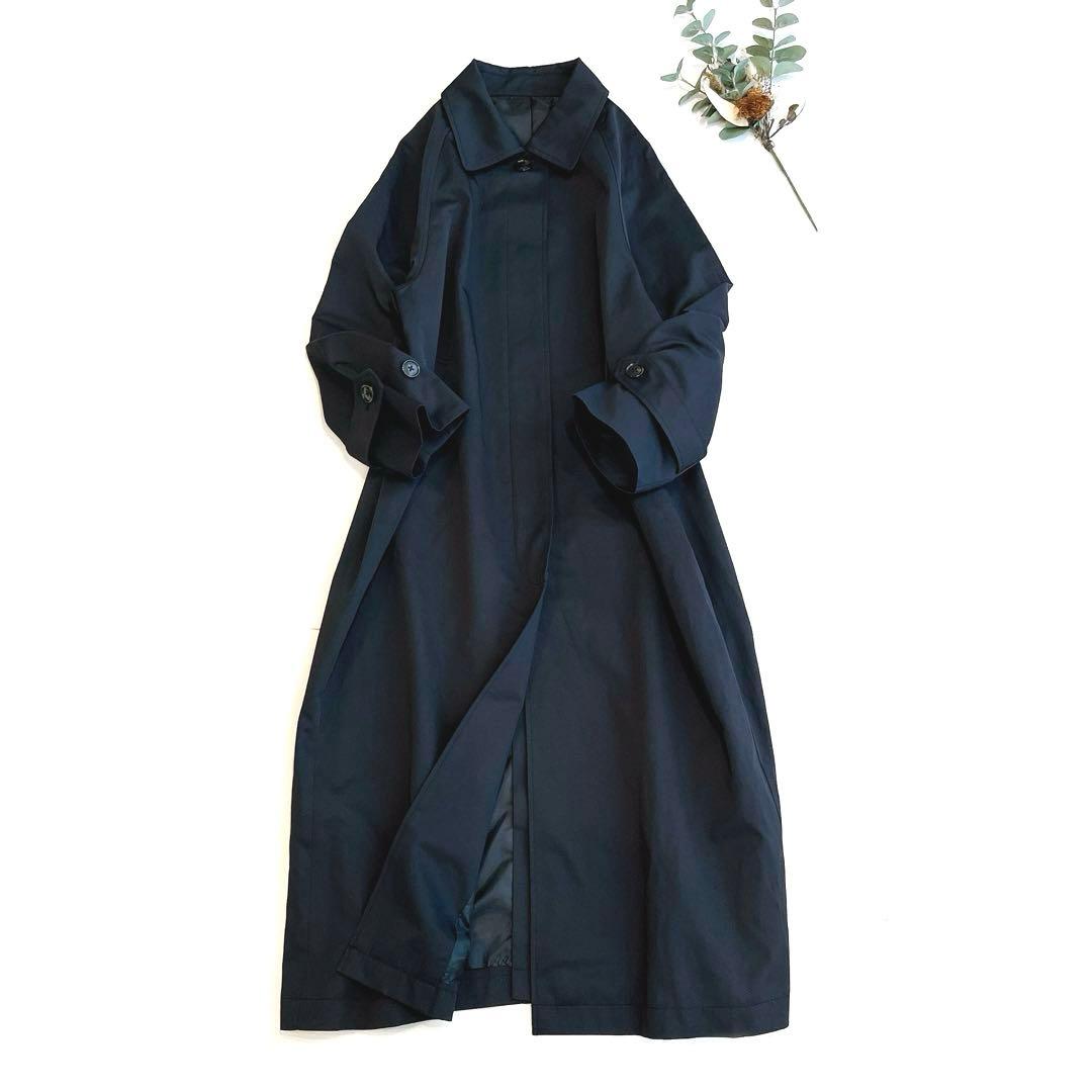 RIVE DROITE(リヴドロワ) オーバーステンカラーコート　ネイビー