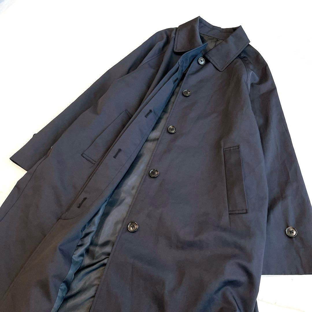 RIVE DROITE(リヴドロワ) オーバーステンカラーコート　ネイビー