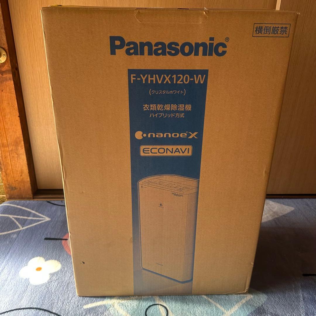 【新品】Panasonic F-YHVX120-W 衣類乾燥機