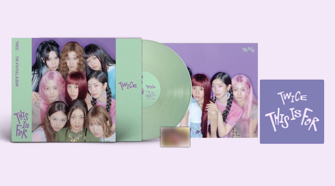 TWICE This is for Vinyl レコード