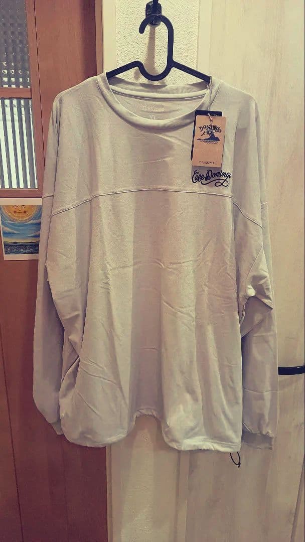 ルースイソンブラ　ドミンゴ　長袖　カットソー　ロングプラシャツ　xl