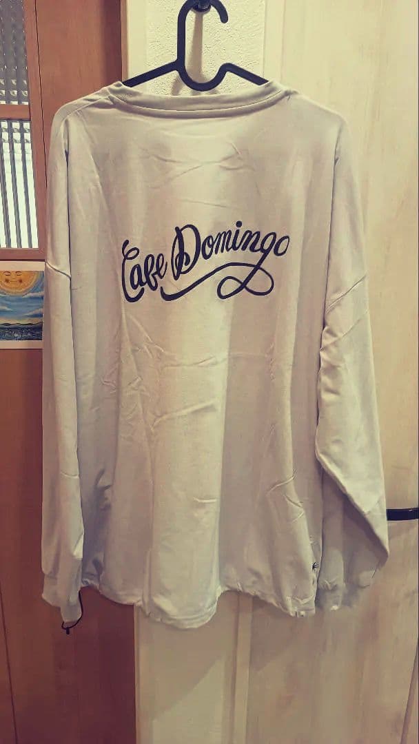 ルースイソンブラ　ドミンゴ　長袖　カットソー　ロングプラシャツ　xl