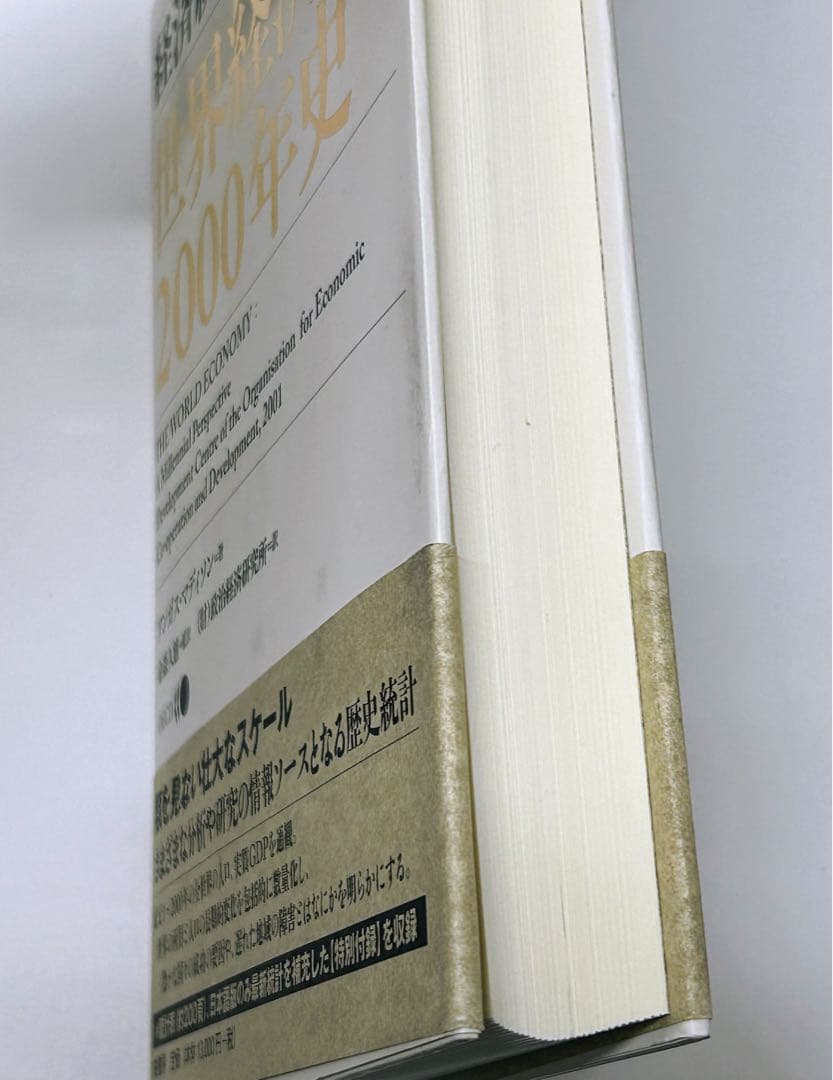 経済統計で見る世界経済2000年史　アンガス・マディソン著　希少書