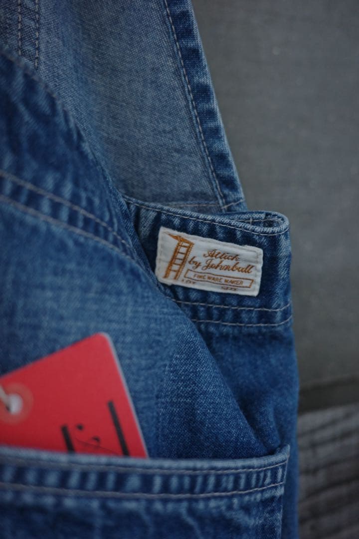 Attack by Johnbull インディゴオーバーオール