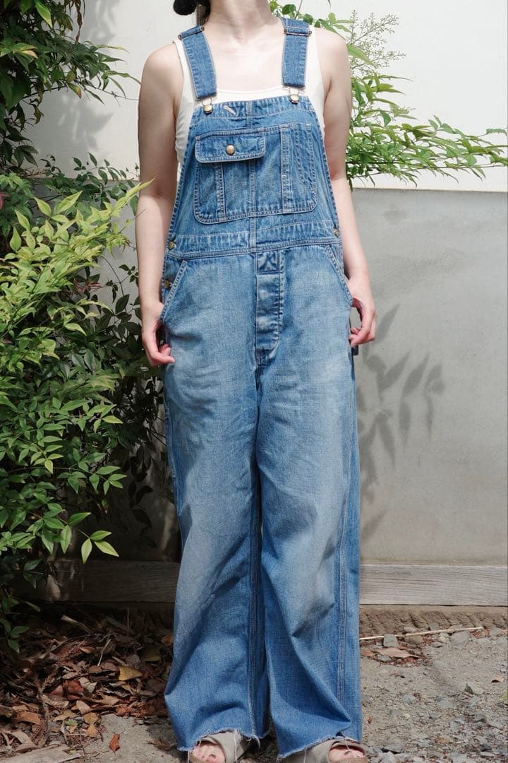 Attack by Johnbull インディゴオーバーオール