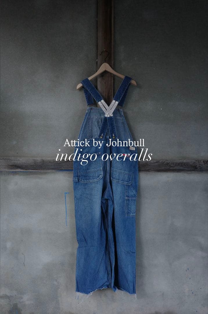 Attack by Johnbull インディゴオーバーオール