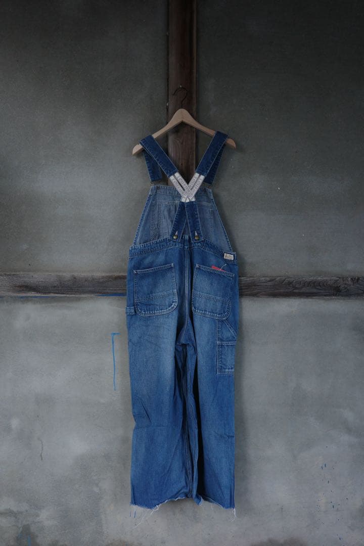 Attack by Johnbull インディゴオーバーオール