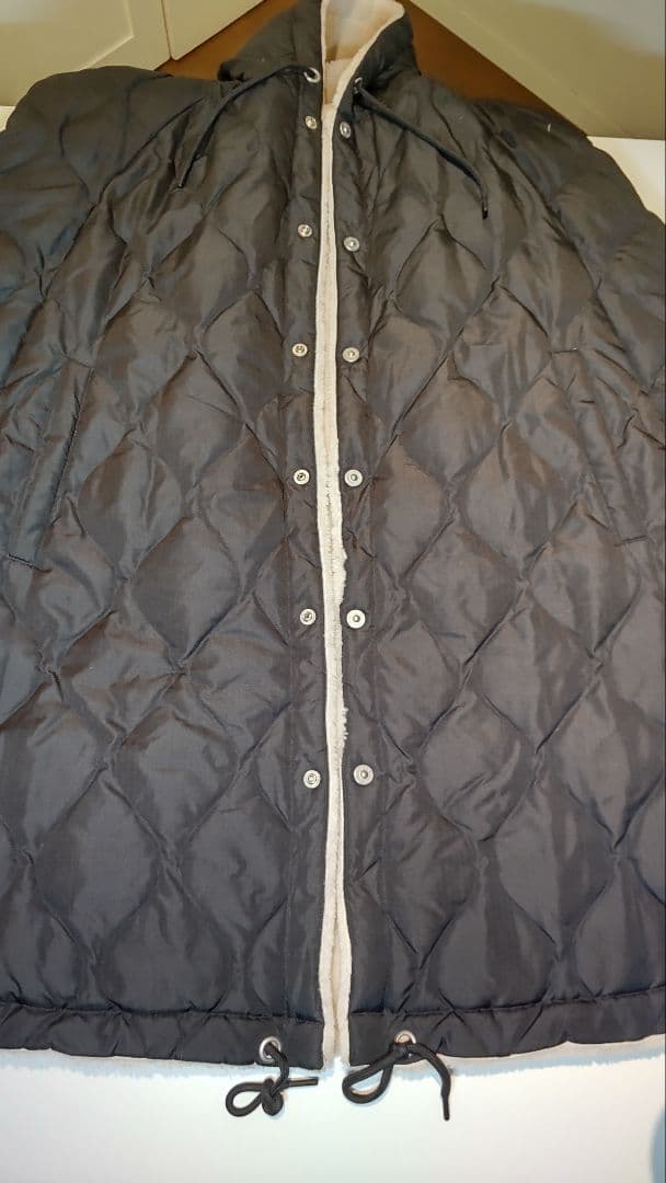 TAION ミリタリー ダウンケープ ポンチョ ユニセックス