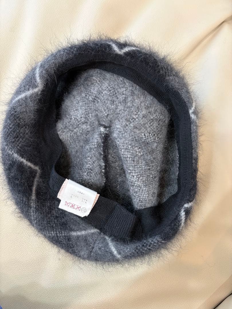 【値下げ中】Vivienne Westwood グレー ベレー帽【良品】