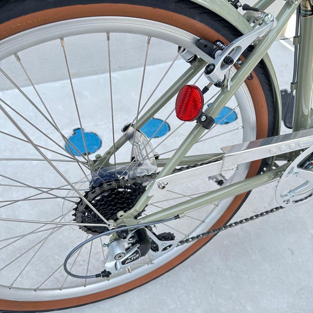 自転車 RALEIGH ラレー CLB-S クラブスポーツ 前カゴ クロスバイク