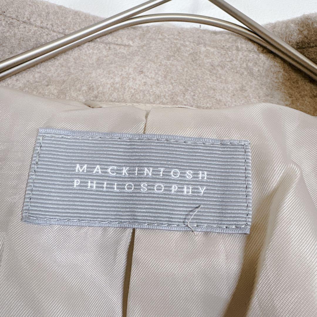 MACKINTOSH PHILOSOPHY オーバーサイズ　ピーコート　ウール
