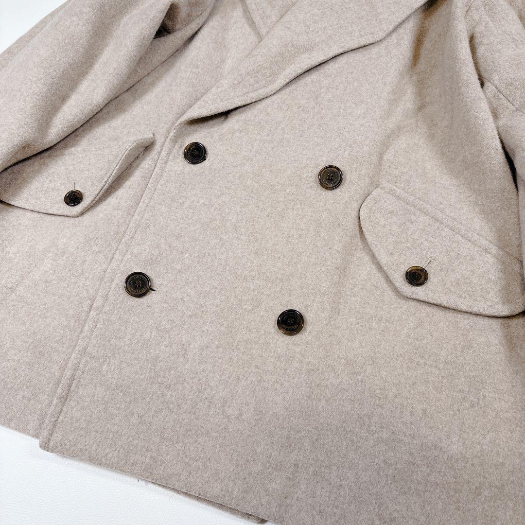 MACKINTOSH PHILOSOPHY オーバーサイズ　ピーコート　ウール