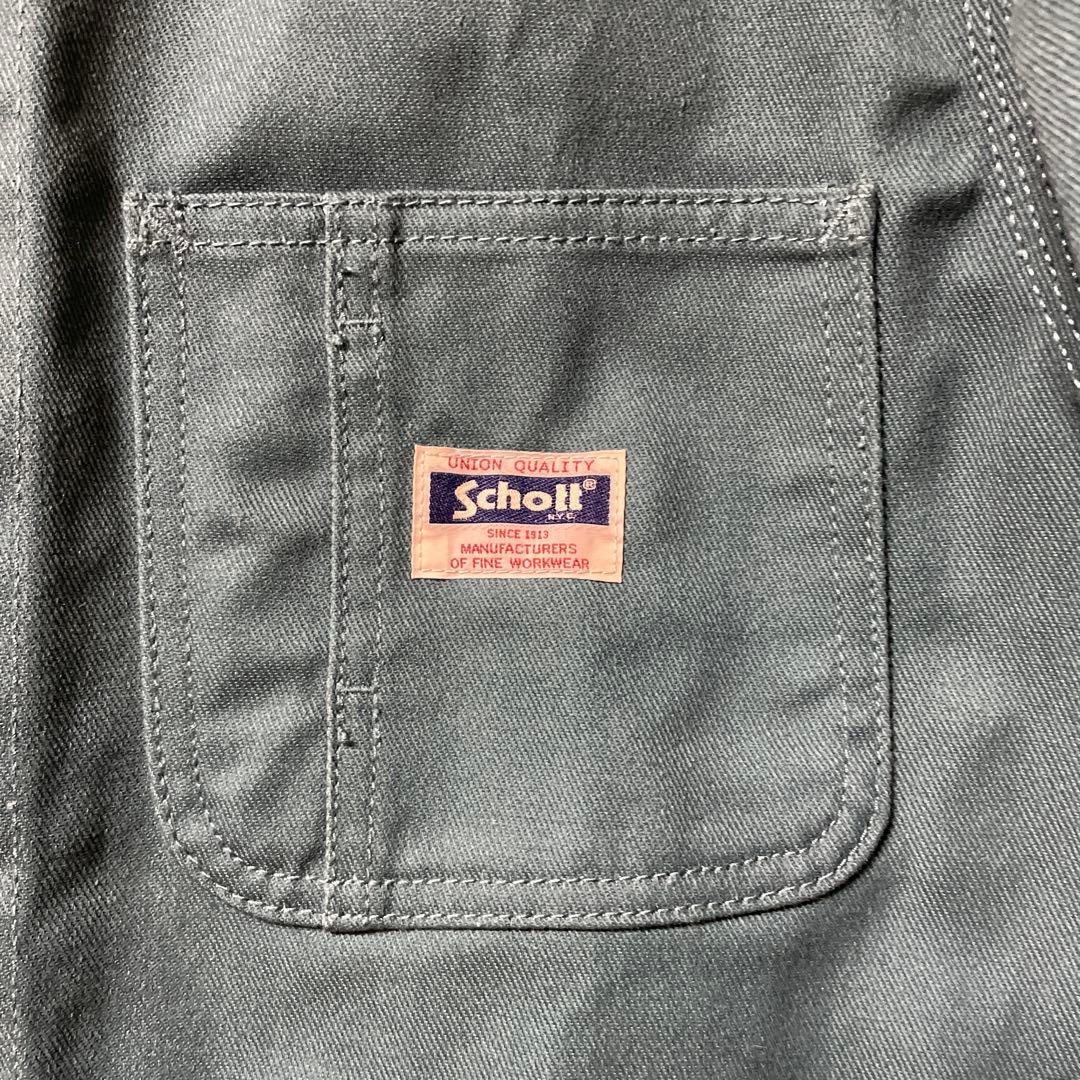schott ショット　カバーオール グリーン