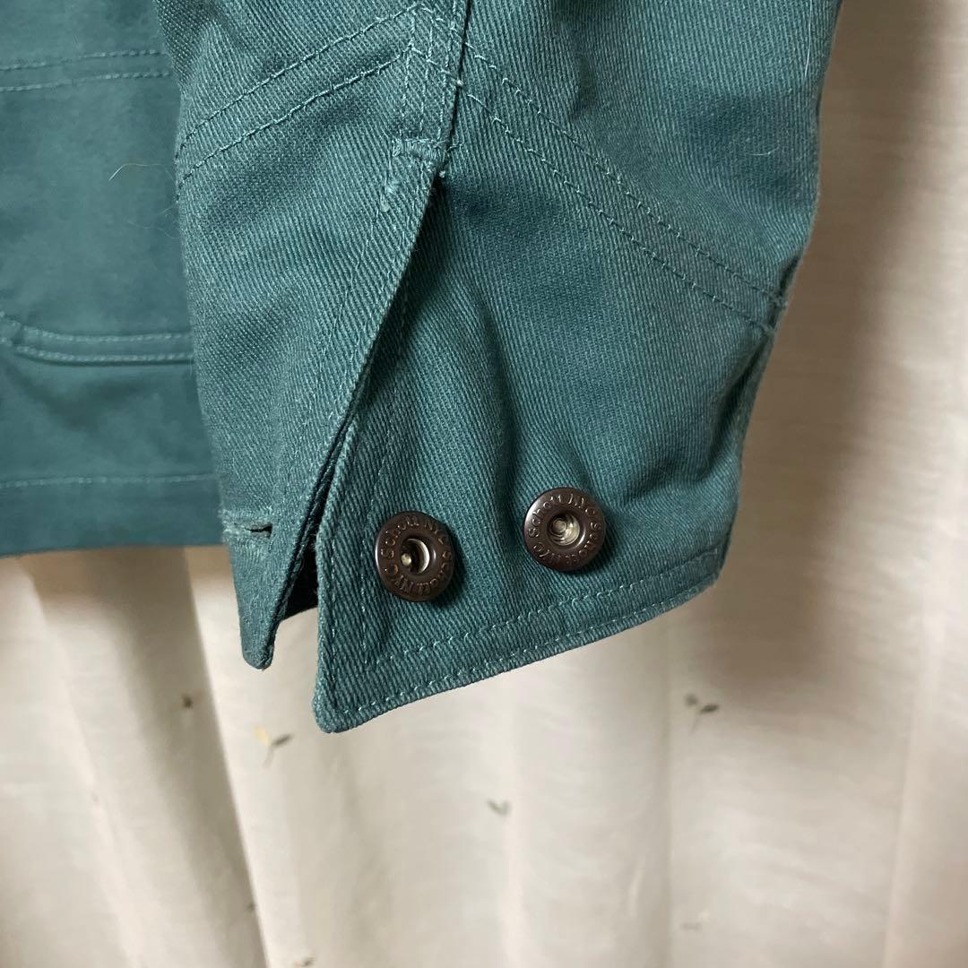 schott ショット　カバーオール グリーン