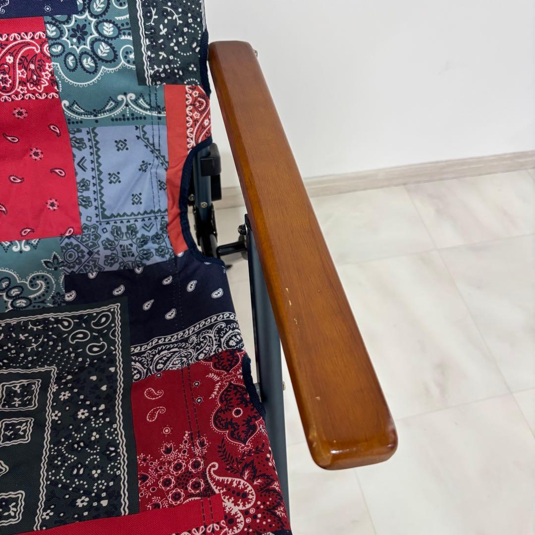 Coleman × BEAMS レイチェア バンダナ柄　コラボ限定2脚セット