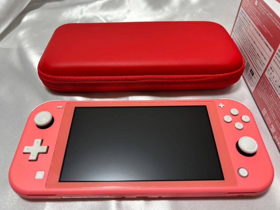 【ぽて】Nintendo switch lite コーラル
