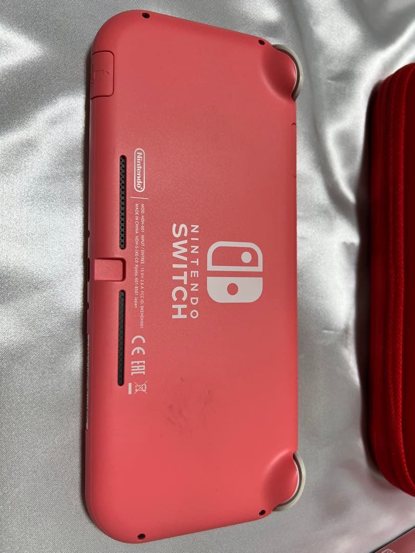 【ぽて】Nintendo switch lite コーラル