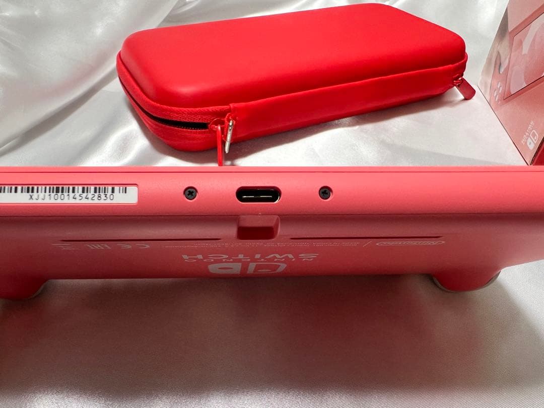 【ぽて】Nintendo switch lite コーラル