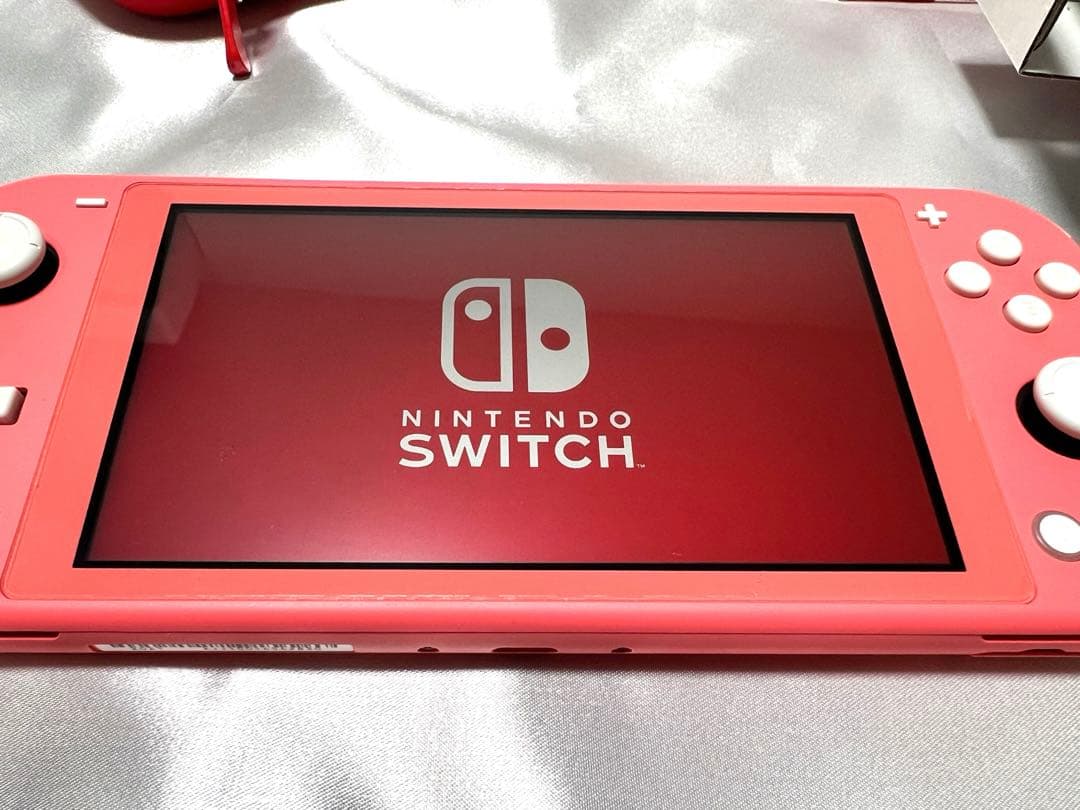 【ぽて】Nintendo switch lite コーラル