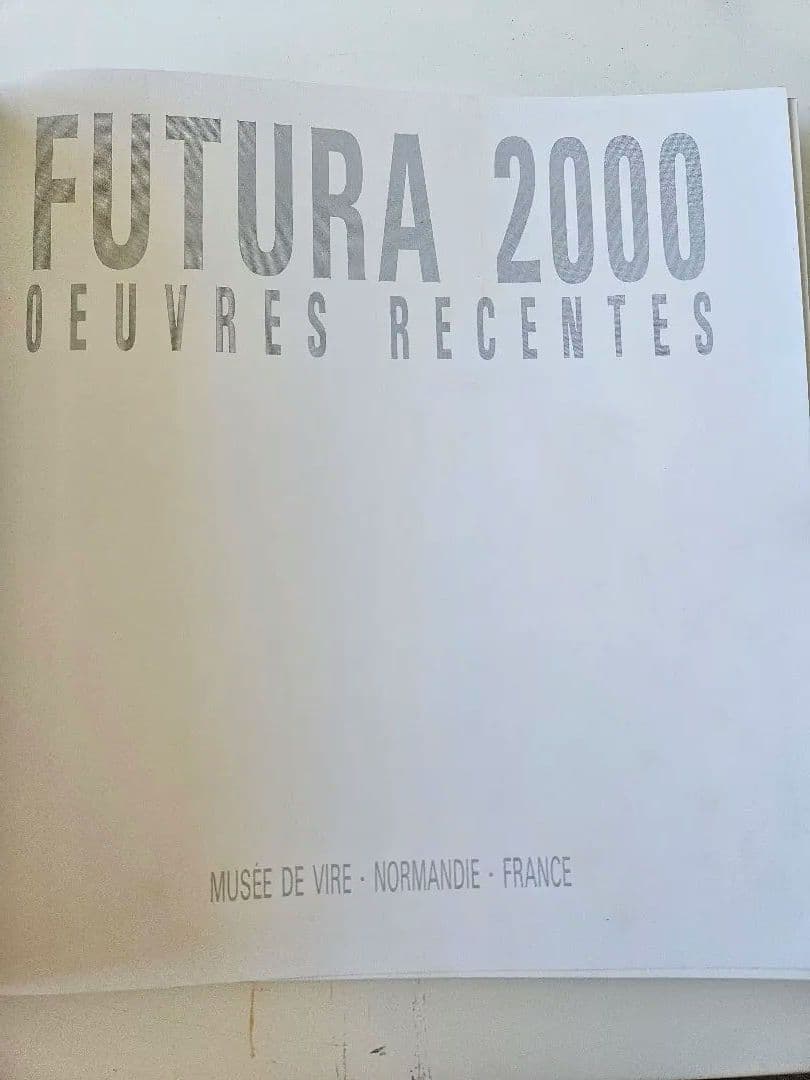 希少! 画集　フューチュラ2000 Futura 2000