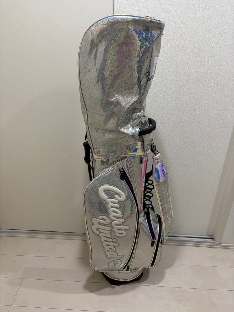 値下げ！！CHARLIE UNITED ホログラフィックキャディバッグ
