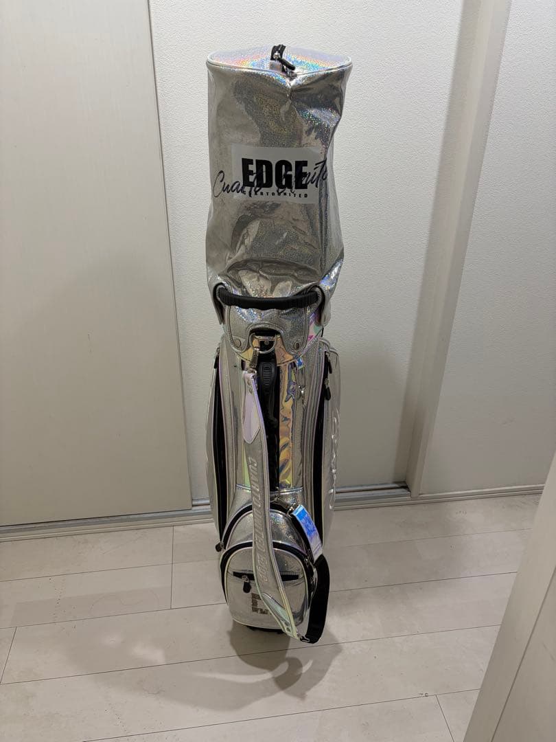 値下げ！！CHARLIE UNITED ホログラフィックキャディバッグ